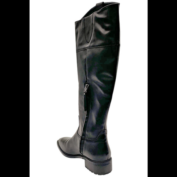 Sam Edelman Women's Drina Wide Calf Tall Boot Black - Medium - Picture 3 of 3